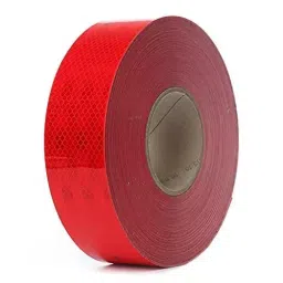 Kalibar 50 mmx50 m Red Reflective Radium Tape for Road Safety Purpose (Pack of 3 Pcs)-20