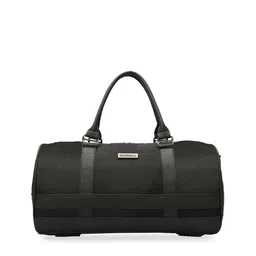 CARRIALL Unisex Black Solid Astute Duffle Bag-image-43