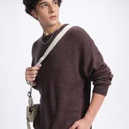 glitchez Knit Nation Drop-Shoulder Pullover-image-1