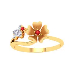 P.C. Chandra Jewellers 14k Gold Stunnting Casual Ring for Women-picture-8