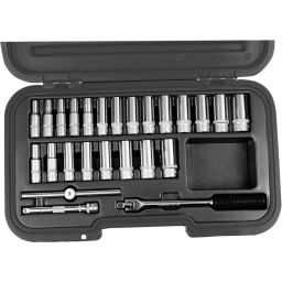 Kennedy-Pro 3/8 Inch Square Drive MM/AF Deep Socket (Set of 25 Piece)-8
