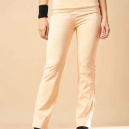 Color Capital Beige Regular Fit Sports Tights-image-59