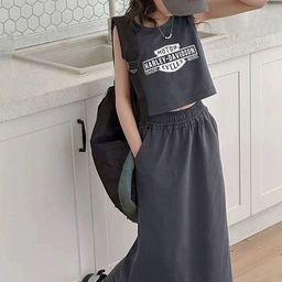 LULU & SKY Girls Printed Top with Palazzos-image-44