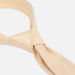 Van Heusen Beige Polyester Texture Tie image 5
