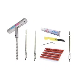 Amici Auto Tubeless Tyre Puncture Repair Kit for Carrying with Spare Wheel, 1xAUTO-MTLKT-45
