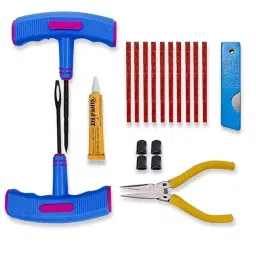 Amici Auto Tubeless Tyre Puncture Repair Kit for Tubeless Tyre, 1xPUNCT-COMP-38