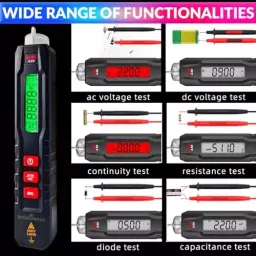 amiciSense 4000 Count TRMS Tester Pen with Resistance Capacitance Frequency and NCV Test AC/DC Digital Multimeter image 3