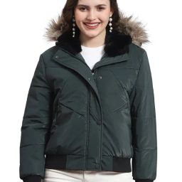 Monte Carlo Olive Regular Fit Jacket-image-83