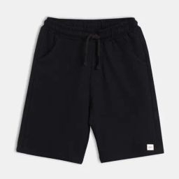 MINIKLUB Boys Black Cotton Solid Shorts-picture-29