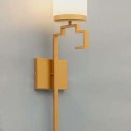 Kapoor E Illuminations Corvina Gold Glass Single Light Wall Lamp-image-48