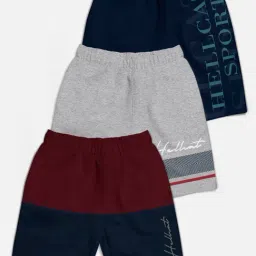 HELLCAT Kids Multicolor Printed  Shorts-image-68