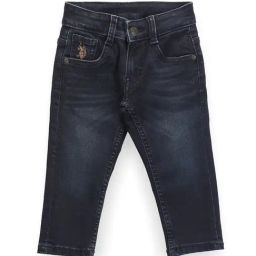 U.S. Polo Assn. Kids Dark Blue Solid Jeans-image-48