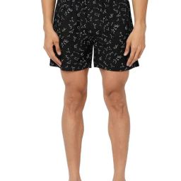 Fitz Black Printed Cotton Boxers-image-67