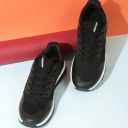 Furo by Red Chief Men's Black Running Shoes-image-86