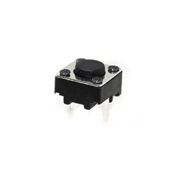 KFC-A06BS-4.3-Tact Switch Short Terminals-2Pin(6x6x4.3) image 1