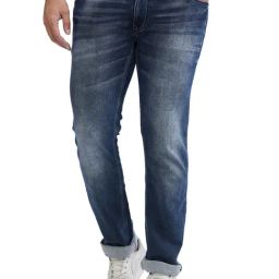 Parx Blue Slim Fit Jeans-picture-8