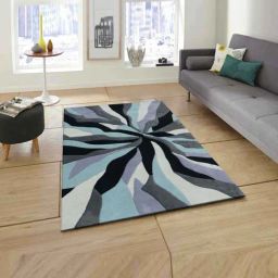 Presto Black Wool Hand Tufted Carpet-image-12