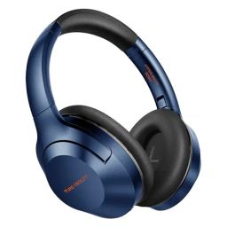Fire-Boltt Sonic Over the Ear Wireless BT Headphone with 50H Battery & Type C Fast Charging (Blue)-image-2