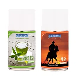 Airance 250 ml Each Green Tea & Musk Spray Air Freshener Automatic Spray (Pack of 2)-44