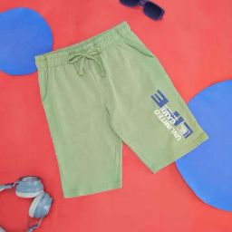 Pantaloons Junior Olive Cotton Printed Shorts-image-68