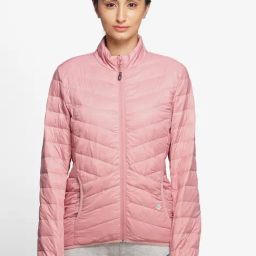 Wildcraft Pink Lightweight Down Puffer Jacket-image-3