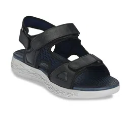 Delize Men Blue & Black Comfort Sandals-image-62