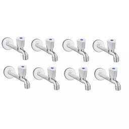 FLO Long Body Tap Stainless Steel Chrome Finish Silver, Fst_Acura_LB_8 (Pack of 8)-image-53