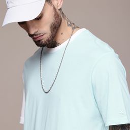 WROGN Colourblocked Pure Cotton Comfort Fit T-shirt-image-26
