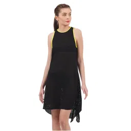 Amante Hem Knot Cover Up - Black-picture-31