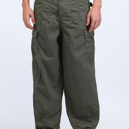 Flying Machine Men Loose Fit Cargos Trousers-image-122