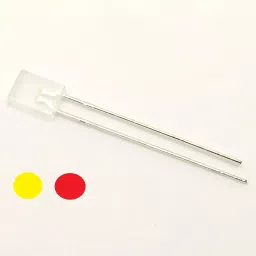 Invento ISC 1361-3 2x5x7mm Yellow/Red LED Lamp Light Bulb Emitting Diode for DIY Projects-27
