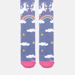 EL REGALO Girls Patterned Knee-Length Socks-picture-18