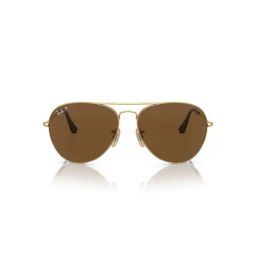 Ray-Ban Grey Pilot Polarized Sunglasses for Men-18
