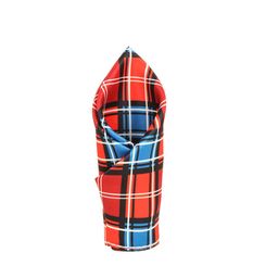 Alvaro Castagnino Men Red & Orange Microfiber Pocket Square-image-7