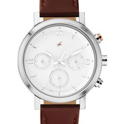 Fastrack Tick Tock 3.0 Men Leather Straps Analogue Watch 3287KL02-17