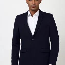 Peter England Elite Slim-Fit Single-Breasted Formal Blazer-41