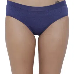 BASIICS by La Intimo Blue Hipster Panty-image-60
