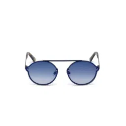 WEB EYEWEAR Blue Oval Unisex Sunglasses-picture-42
