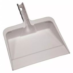TOUGH GUY Polyethylene Handheld Dust Pan White 4-1/4 inch Handle Length, 48LZ15-image-82