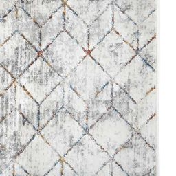 Sapana Carpet-Mats Grey Geometric No Shredding Polyester Carpet image 4