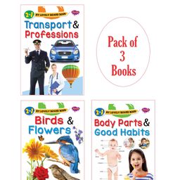 My First Learning Library Of Lovely Board Books Set of 3 - English-5