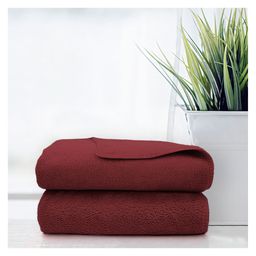 Sassoon Caldezonia Microfiber Hand Towel 450 GSM Set of 2 - Maroon-13