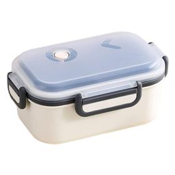 FunBlast Double Layer Lunch Box with 3 Compartments  White-13