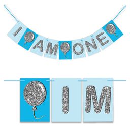 Wobbox 1st Happy Birthday Banner, Happy Birthday Decoration Items Blue -Pack Of 1-image-22