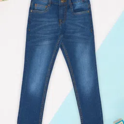 Pantaloons Junior Denim Mild Washed Jeans - Blue-picture-47