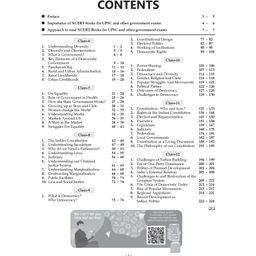 oswaal books Oswaal NCERT One For All Book for UPSC and State PSCs Indian Polity Classes 6 to 12 (Old and New NCERT Edition) (For 2024 Exam) image 3