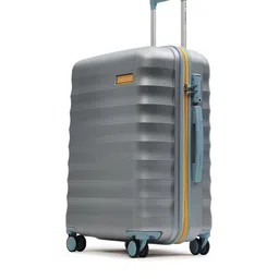 uppercase Striker Hard Luggage Trolley Bag Medium Silver-image-24