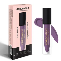 COROnation Herbal Long Lasting Liquid Lipstick - 5ml - Purple 13 image 5