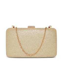 Lino Perros Gold-Toned Shimmer Clutch-picture-5