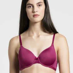 Jockey Pink Padded Under Wired 1817 T-Shirt Bra-image-81